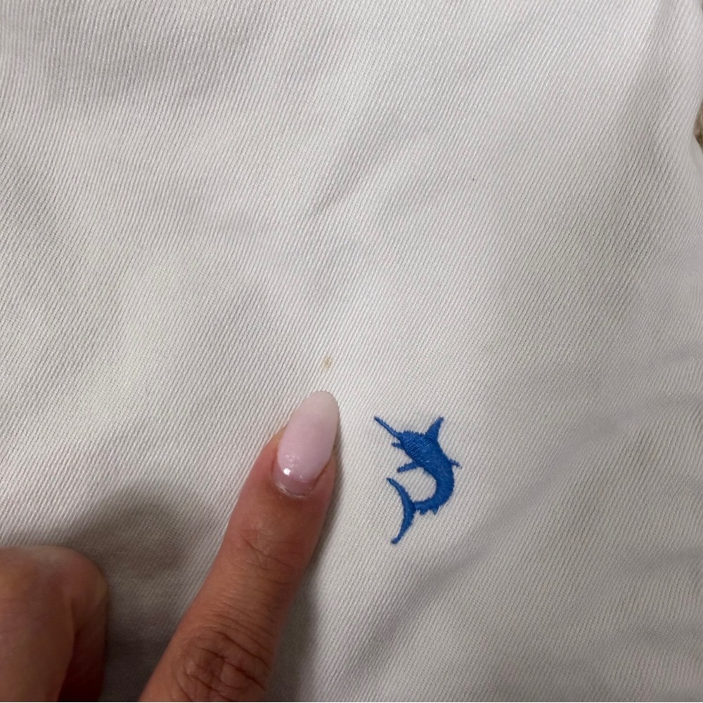 Vineyard Vines Embroidered Shorts Swordfish Pattern Boys Size 14 - Picture 7 of 10